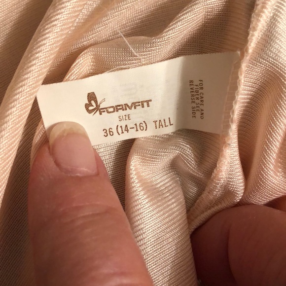 Vintage 1980’s Formfit Full Slip 36( 14-16 Tall) - Picture 8 of 8